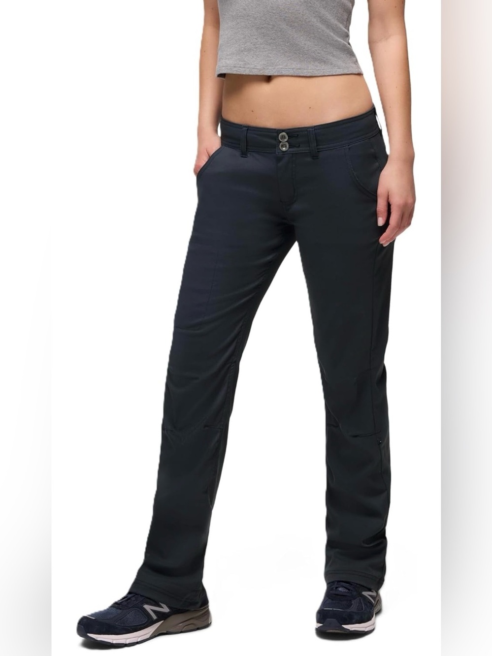 NEW prAna Womens Halle Pants Low Rise Size 8 Short